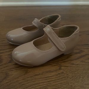 Weissman Tap shoes style W2600 - toddler size 10.5 - patent tan